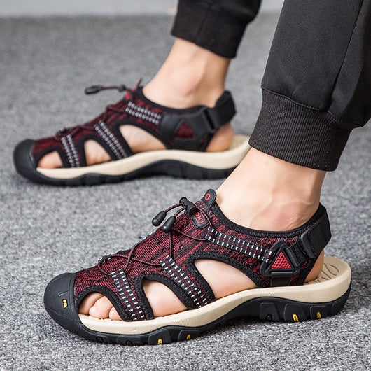Sandalias Deportivas Antideslizantes para Hombre con Punta Cerrada - Image 5