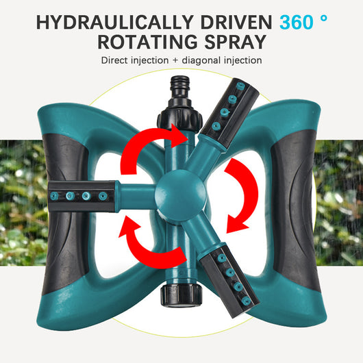 Aspersor Giratorio Automático 360° para Riego de Jardines y Césped - Image 13