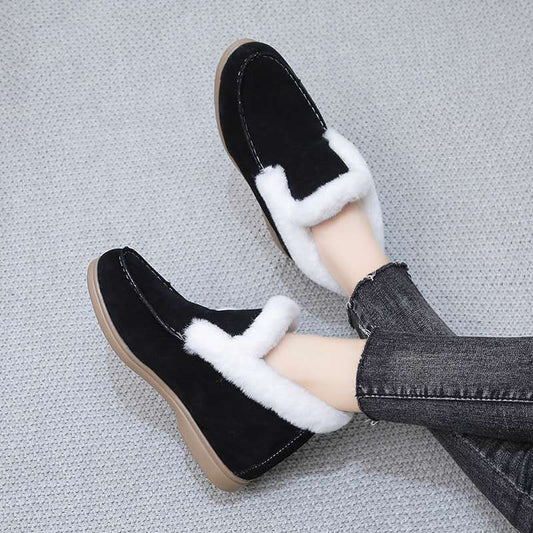 Botas Martin Cortas de Punta Redonda para Mujer - Cálidas y Versátiles - Image 2