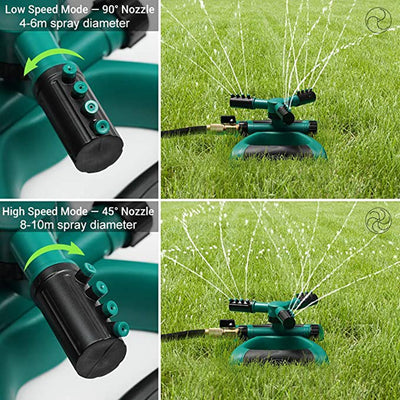 Aspersor Giratorio Automático 360° para Riego de Jardines y Césped - Image 26