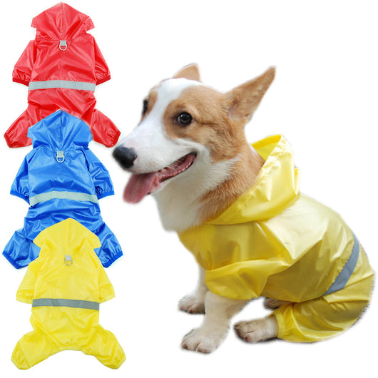 Impermeable Reflectante para Perros con Doble Transpirabilidad