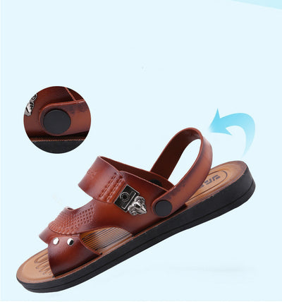 Sandalias de Playa para Hombre - Chanclas Cómodas de Goma Resistente - Image 3