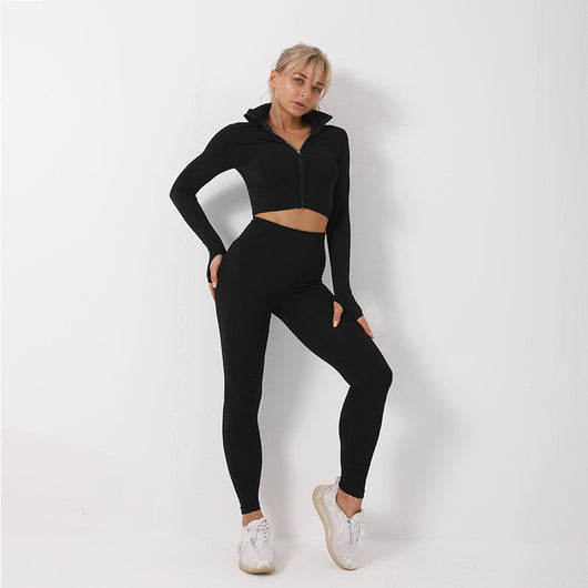 Ropa de Yoga y Fitness con Tecnología Elástica Antiimpacto - Image 11