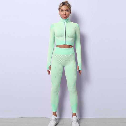 Ropa de Yoga y Fitness con Tecnología Elástica Antiimpacto - Image 14