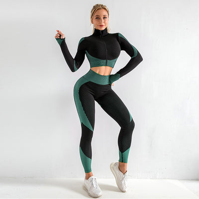 Ropa de Yoga y Fitness con Tecnología Elástica Antiimpacto - Image 2