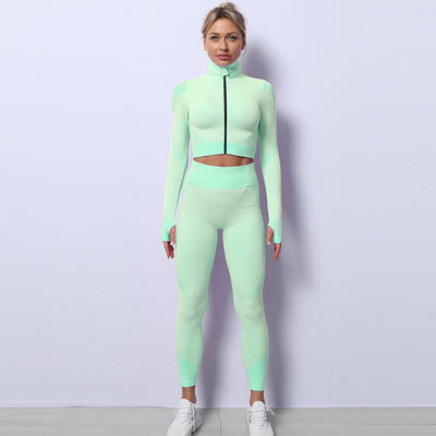 Ropa de Yoga y Fitness con Tecnología Elástica Antiimpacto - Image 8