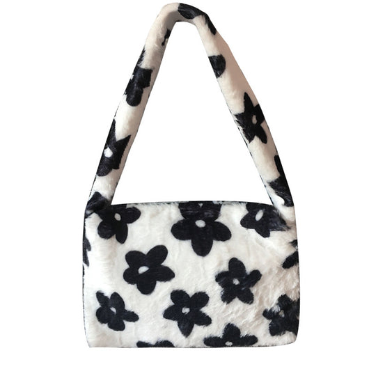 Bolsa Peluche Vaca Adorable - Estilo Soft Girl