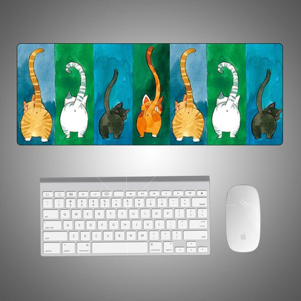Tapete para Ratón Grande con Diseño Cartoon Adorable