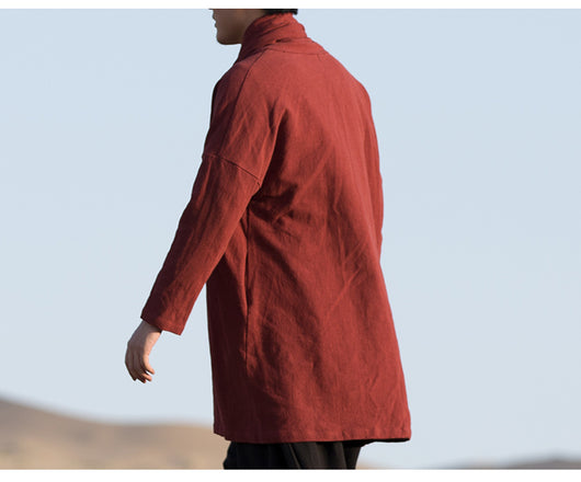 Chaqueta Cortavientos Casual Estilo Asiático para Hombre - Image 12