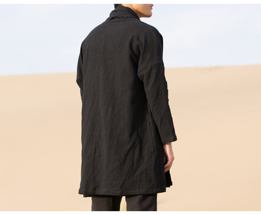 Chaqueta Cortavientos Casual Estilo Asiático para Hombre - Image 13