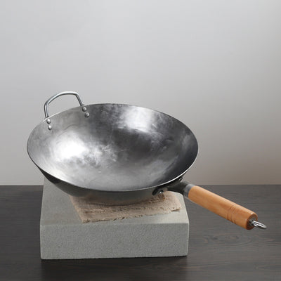 Wok Tradicional Manual Antiadherente para Cocina a Gas - Image 9