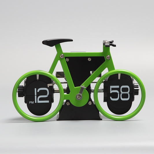 Reloj Despertador de Bicicleta con Diseño Flip - Decorativo y Funcional - Image 2