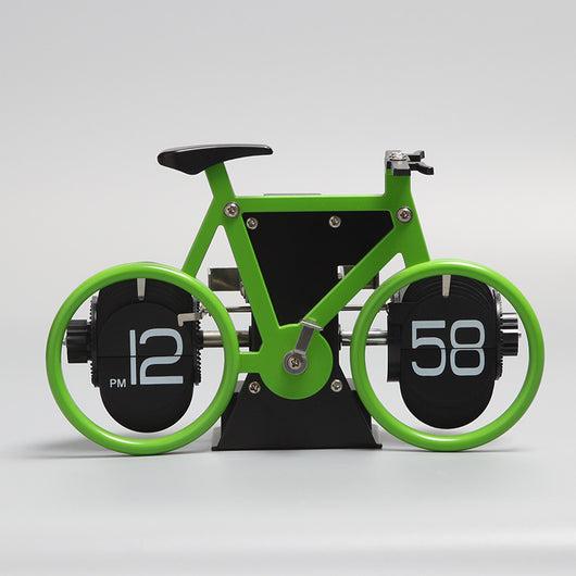 Reloj Despertador de Bicicleta con Diseño Flip - Decorativo y Funcional - Image 2