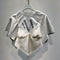 Blusa Combinada con Encaje y Letras, Manga Corta