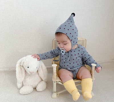 Mameluco para Bebé Niño y Niña - Pijama Enterizo de Algodón con Gorro - Image 6