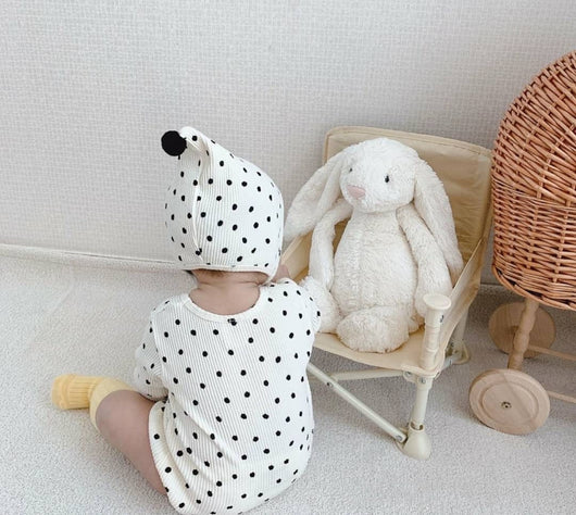 Mameluco para Bebé Niño y Niña - Pijama Enterizo de Algodón con Gorro - Image 7