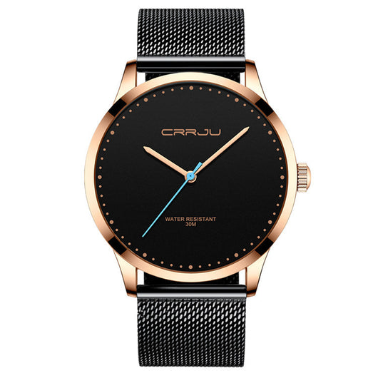 Reloj de Pulsera Hombre Acero Inoxidable Malla Metálica - Image 9
