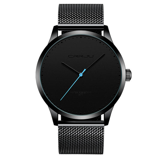 Reloj de Pulsera Hombre Acero Inoxidable Malla Metálica