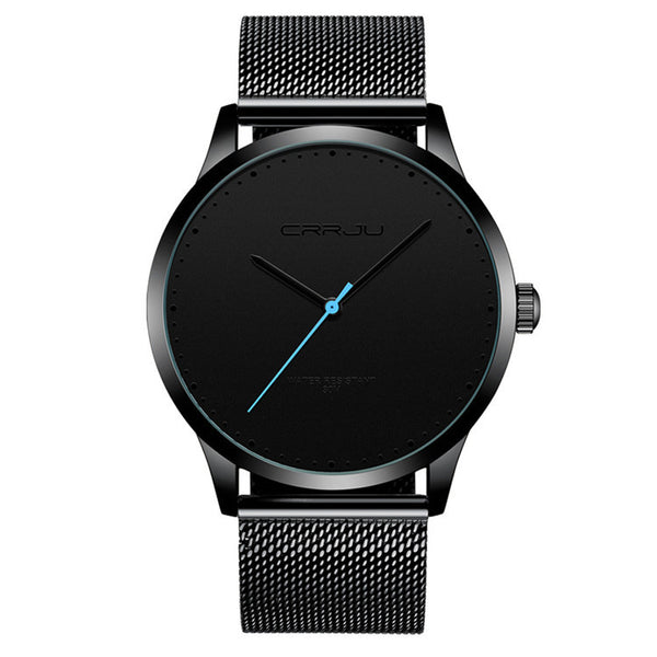 Reloj de Pulsera Hombre Acero Inoxidable Malla Metálica