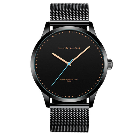 Reloj de Pulsera Hombre Acero Inoxidable Malla Metálica - Image 3