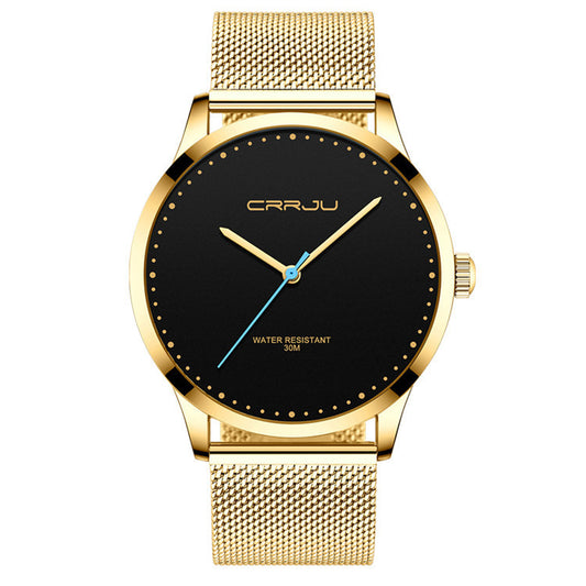 Reloj de Pulsera Hombre Acero Inoxidable Malla Metálica - Image 2
