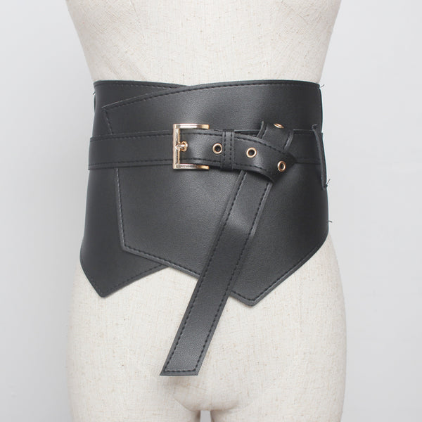 Cinturón Modelador con Hebilla Decorativa para Camisas