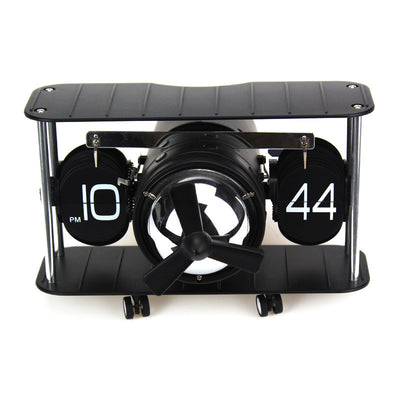 Reloj de Volteo Artístico Estilo Europeo con Modelo de Avión - Image 12