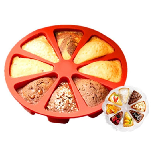Molde para Tartas de 8 Puntas Naranja - DIY Repostería Casera - Image 2