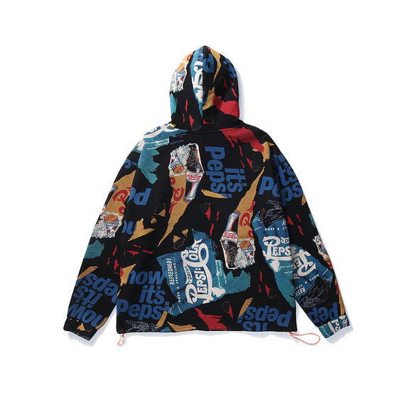 Sudadera Hip-hop Estilo Europeo Americano de Alta Moda