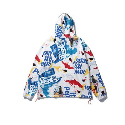 Sudadera Hip-hop Estilo Europeo Americano de Alta Moda - Image 3