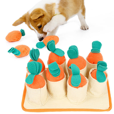 Juguete Interactivo de Zanahoria para Perros - Puzzle Masticable con Dispensador de Premios - Image 6