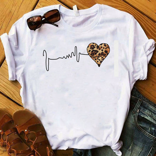 Playera Estampado Leopardo Unisex - Diseño Europeo y Americano - Image 8