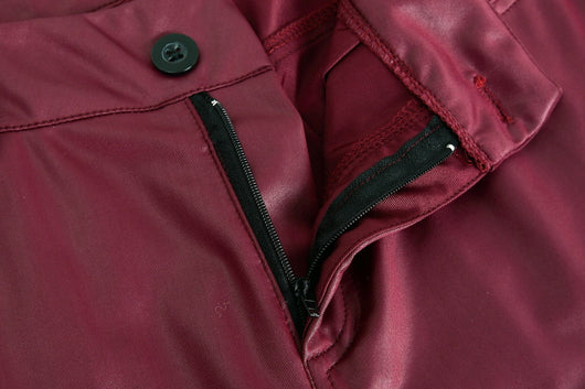 Pantalones Casuales Ajustados de Color Liso para Mujer - Image 16