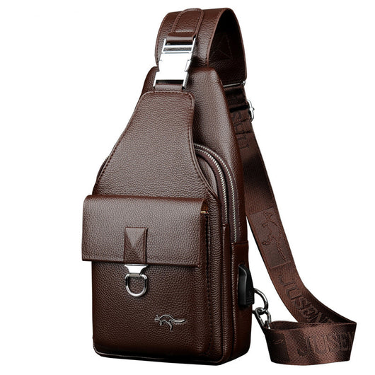 Bolsa Bandolera Casual para Hombre - Mochila Pecho Messenger - Image 11