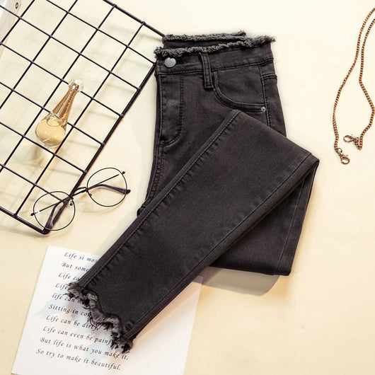 Pantalones Vaqueros Cintura Alta Elástica para Mujer - Image 13