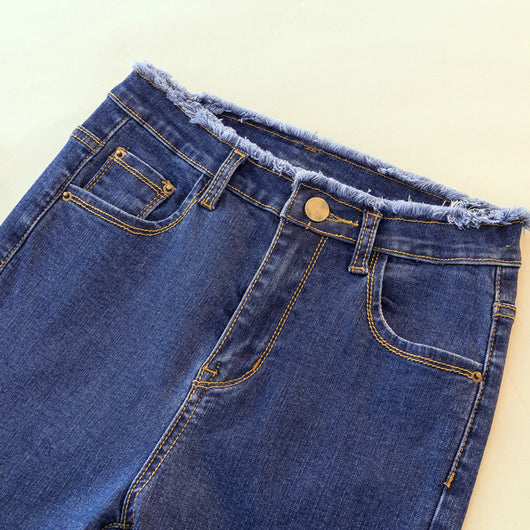 Pantalones Vaqueros Cintura Alta Elástica para Mujer - Image 19