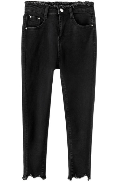 Pantalones Vaqueros Cintura Alta Elástica para Mujer - Image 7
