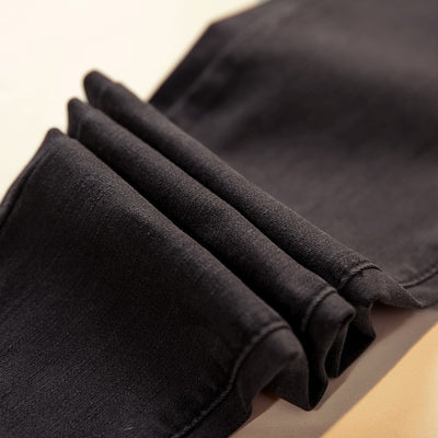 Pantalones Vaqueros Cintura Alta Elástica para Mujer - Image 11