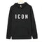 Sudadera Hoodie de Forro Polar con Estilo Trendy Icon