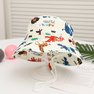Gorro de Pescador Infantil con Estampados Coloridos para Niños y Niñas - Image 12
