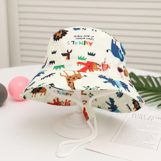 Gorro de Pescador Infantil con Estampados Coloridos para Niños y Niñas - Image 12