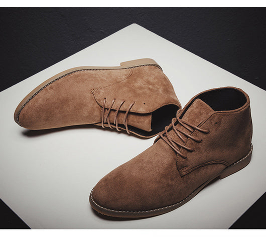 Botas de Cuero para Hombre con Punta Afilada - Estilo Británico Elegante - Image 13