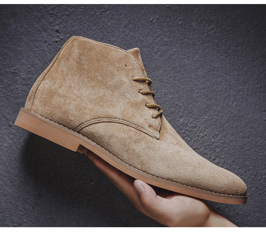 Botas de Cuero para Hombre con Punta Afilada - Estilo Británico Elegante - Image 6