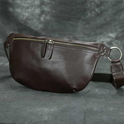 Bolsa de Pecho Retro Cuero Crazy Horse - Estilo Vintage - Image 14