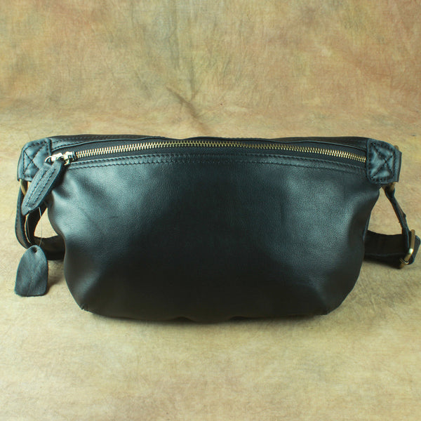 Bolsa de Pecho Retro Cuero Crazy Horse - Estilo Vintage