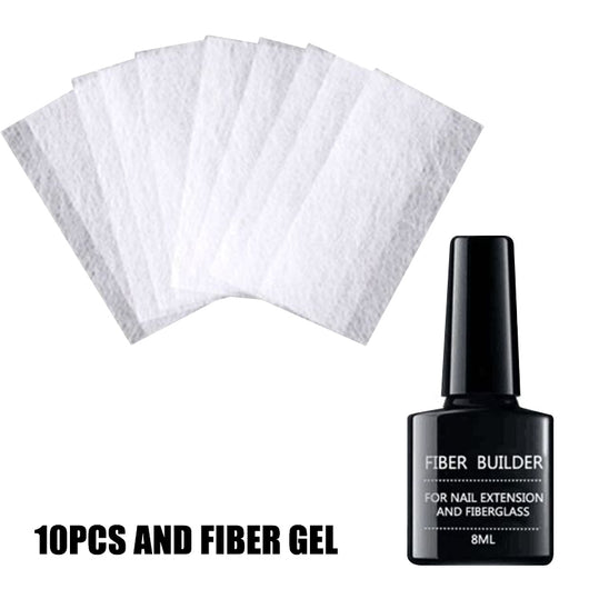 Uñas Postizas con Adhesivo de Fibra - Image 2