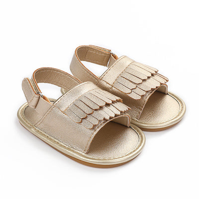 Sandalias Infantiles con Flecos PU para Bebé Niña 0-18 Meses - Image 10