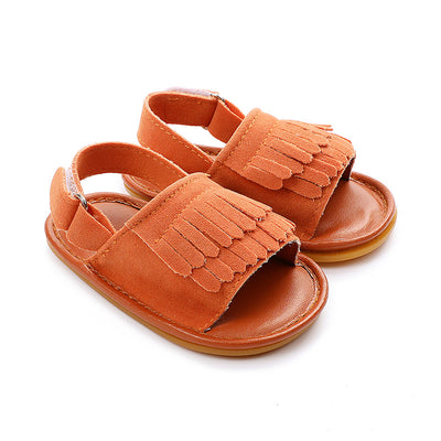 Sandalias Infantiles con Flecos PU para Bebé Niña 0-18 Meses - Image 13