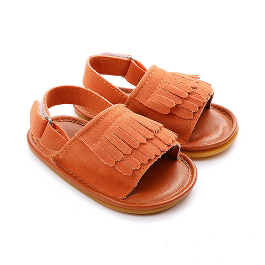 Sandalias Infantiles con Flecos PU para Bebé Niña 0-18 Meses - Image 13
