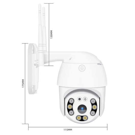 Cámara de Vigilancia Exterior Tuy2.5 WiFi Impermeable con Visión Nocturna - Image 9
